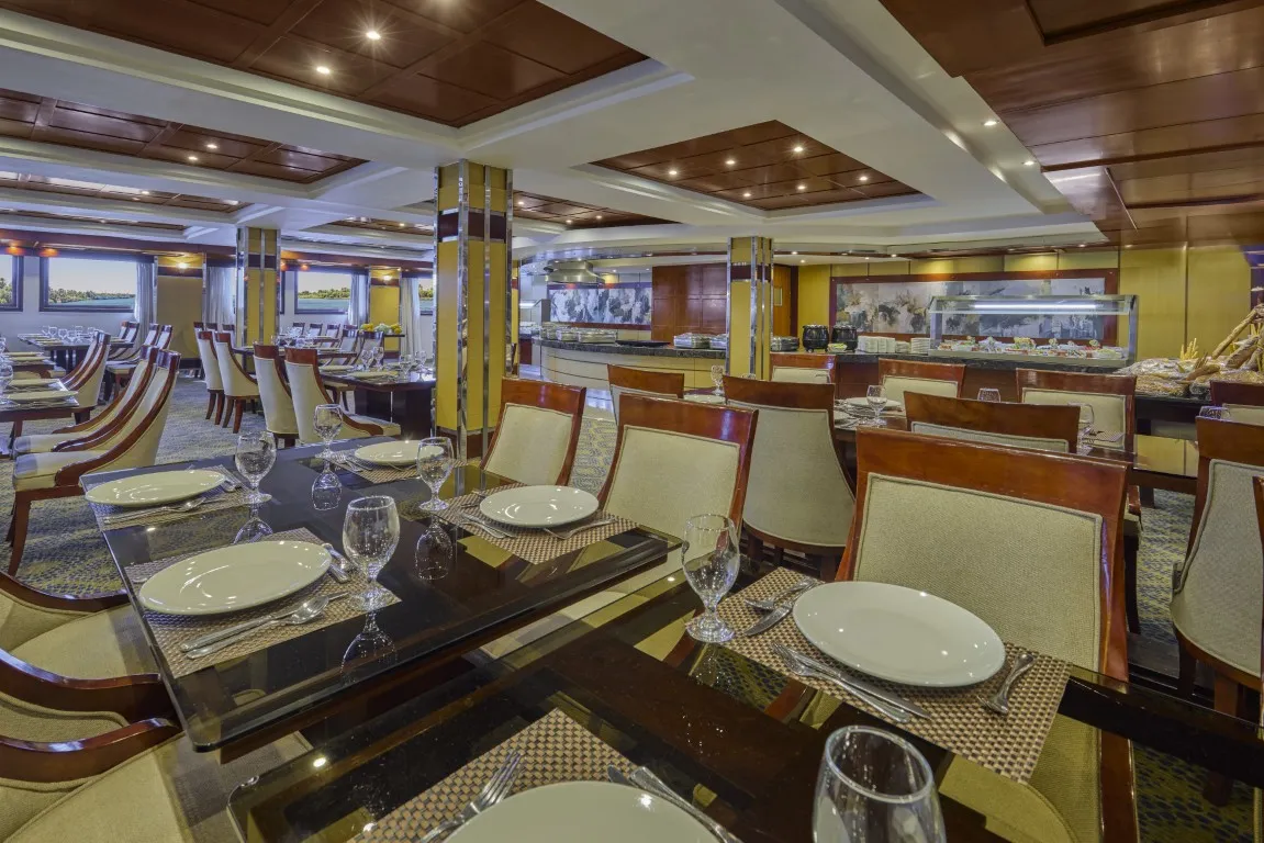 Lounge aboard the Blue Shadow I Nile Cruise Nile cruise